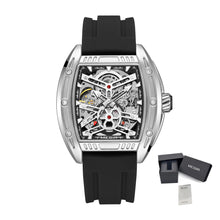 MEGIR Original Luxury Sport Watch for Men Silicone Band Automatic Mechanical Movement WristWatches Luminous Clock Reloj Hombre 8601