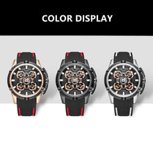 RUIMAS Top Brand Mens Watches Luxury Silicone Large Dial Sports Quartz Wristwatch Waterproof Date Clock Casual Relogio Masculino