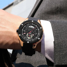 RUIMAS Brand Fashion Sport Watches for Men Quartz Silicone Band Wrist Watch Date Waterproof Wristwatches Clock Relogio Masculino