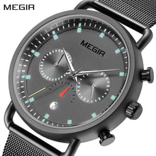 MEGIR Men Watch Top Brand Fashion Casual Quartz Watches Waterproof Date Man Sports Military Wristwatch Clock Relogio Masculino