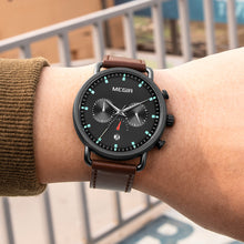 MEGIR Men Watch Top Brand Fashion Casual Quartz Watches Waterproof Date Man Sports Military Wristwatch Clock Relogio Masculino