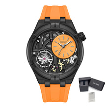 MEGIR Luxury Brand Men Watch Waterproof Quartz Sport Wristwatch Luminous Hands Hollow Casual Silicone Clock Relogio Masculino 8111