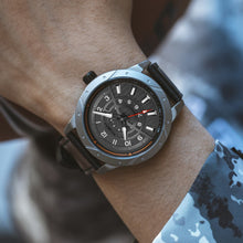 RUIMAS Men Wristwatch Luxury Leather Sports Military Wrist Watches Waterproof Large Dial Casual Quartz Clock Relogio Masculino