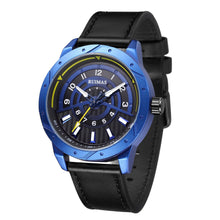 RUIMAS Men Wristwatch Luxury Leather Sports Military Wrist Watches Waterproof Large Dial Casual Quartz Clock Relogio Masculino