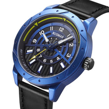 RUIMAS Men Wristwatch Luxury Leather Sports Military Wrist Watches Waterproof Large Dial Casual Quartz Clock Relogio Masculino