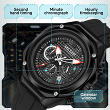 MEGIR Brand Men Quartz Watch Luxury Sport Wristwatches Waterproof Luminous 24 Hours Chronograph Clock Date Reloj Hombre 8118