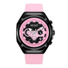 MEGIR Brand Men Quartz Watch Luxury Sport Wristwatches Waterproof Luminous 24 Hours Chronograph Clock Date Reloj Hombre 8118