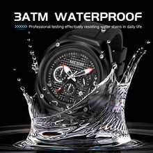 MEGIR Brand Men Quartz Watch Luxury Sport Wristwatches Waterproof Luminous 24 Hours Chronograph Clock Date Reloj Hombre 8118