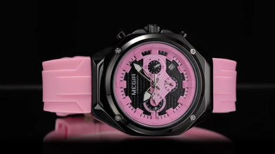 MEGIR Brand Men Quartz Watch Luxury Sport Wristwatches Waterproof Luminous 24 Hours Chronograph Clock Date Reloj Hombre 8118