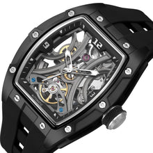 MEGIR Skeleton Dial Men Watches Luxury Automatic Mechanical Sport Watch Stainless Steel Case Man Wristwatch Clock Reloj Hombre 2245