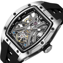 MEGIR Skeleton Dial Men Watches Luxury Automatic Mechanical Sport Watch Stainless Steel Case Man Wristwatch Clock Reloj Hombre 2245