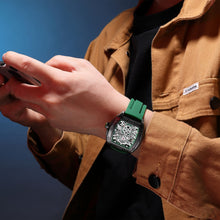 MEGIR Original Luxury Sport Watch for Men Silicone Band Automatic Mechanical Movement WristWatches Luminous Clock Reloj Hombre 8601