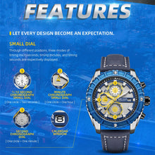 MEGIR Fashion Men's Sport Watches Waterproof Luminous Man Quartz Military Wristwatch Clock Gift for Men Relogio Masculino 2119